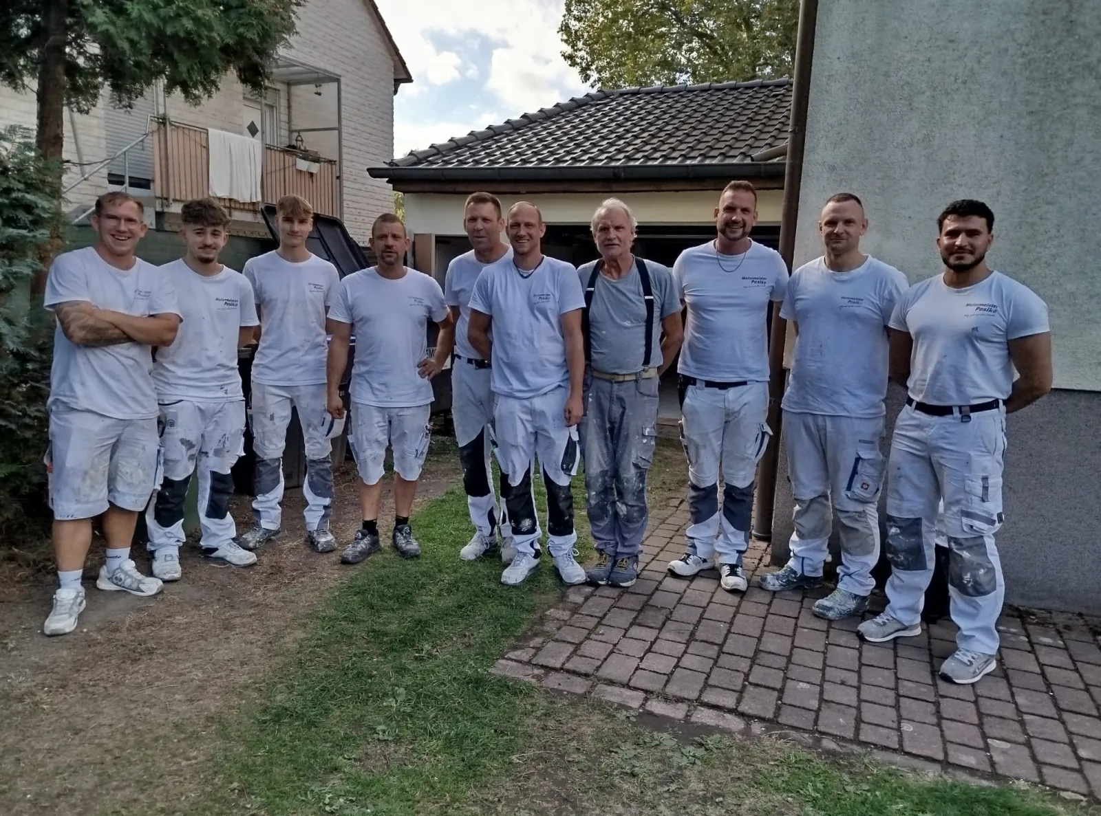 Team von Malermeister Andy Pasika