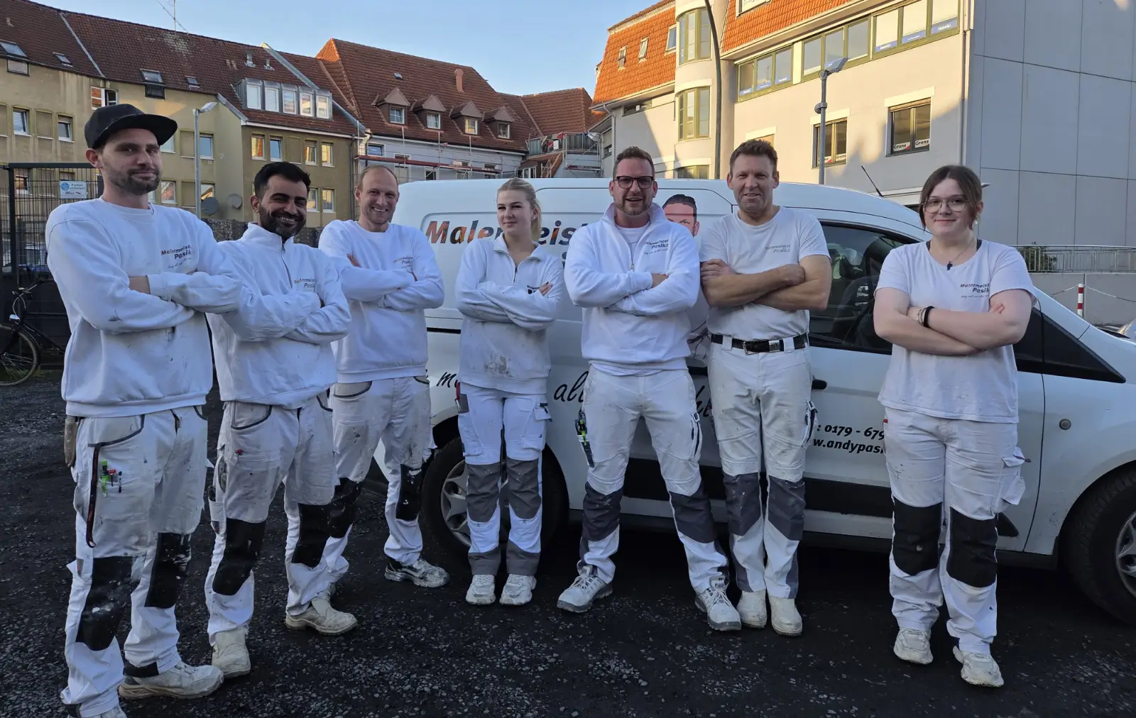 Malerarbeiten und Fassadengestaltung durch unser Team